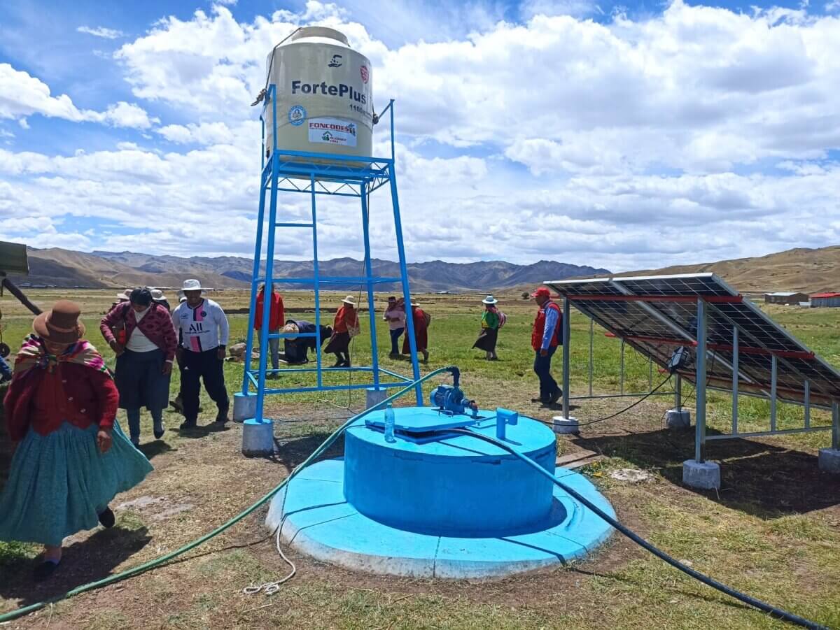 Solar power to secure water