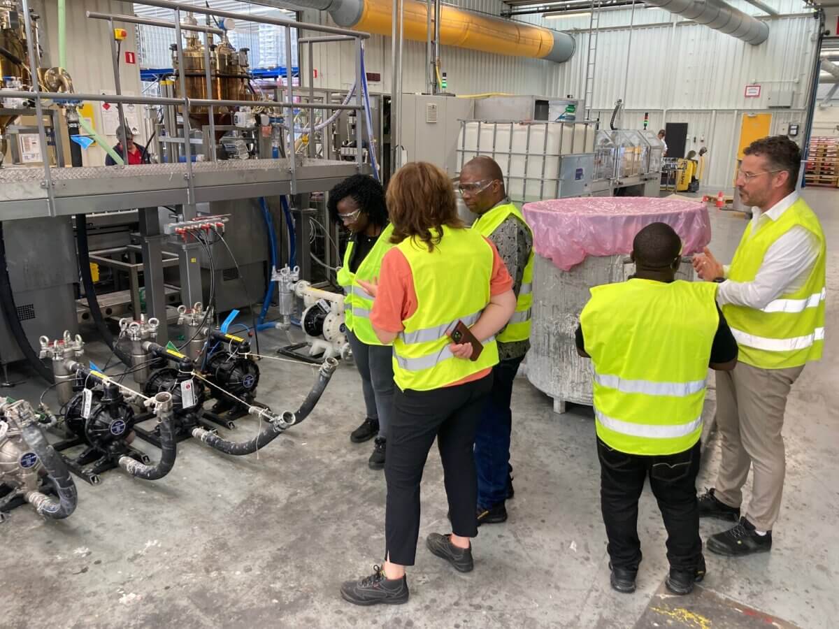 G&S Chemicals visit the Netherlands - Pearl Coatings