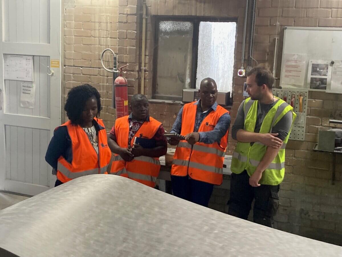 G&S Chemicals visit the Netherlands; at Soprema