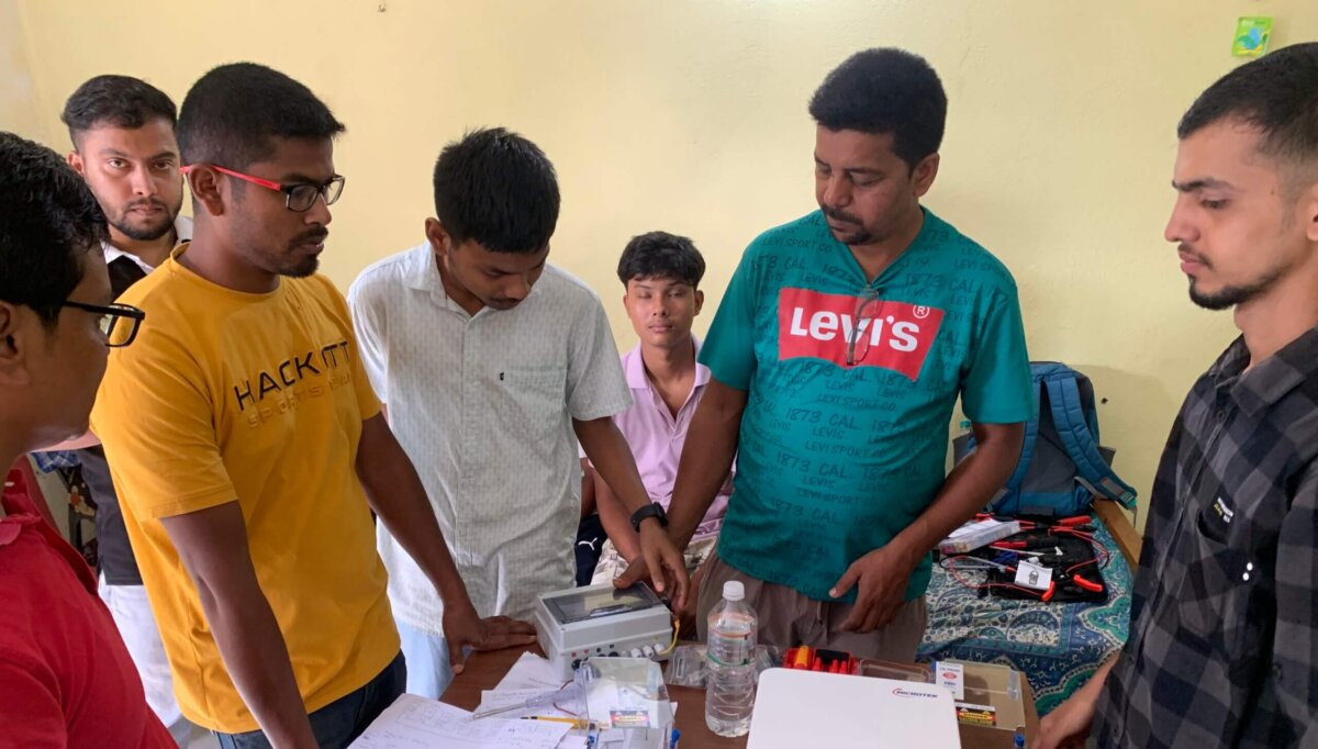 Building skills for solar power in Assam, India
