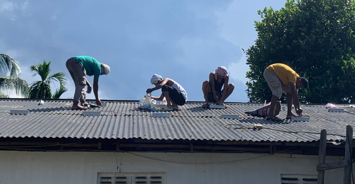 Building skills for solar power in Assam, India